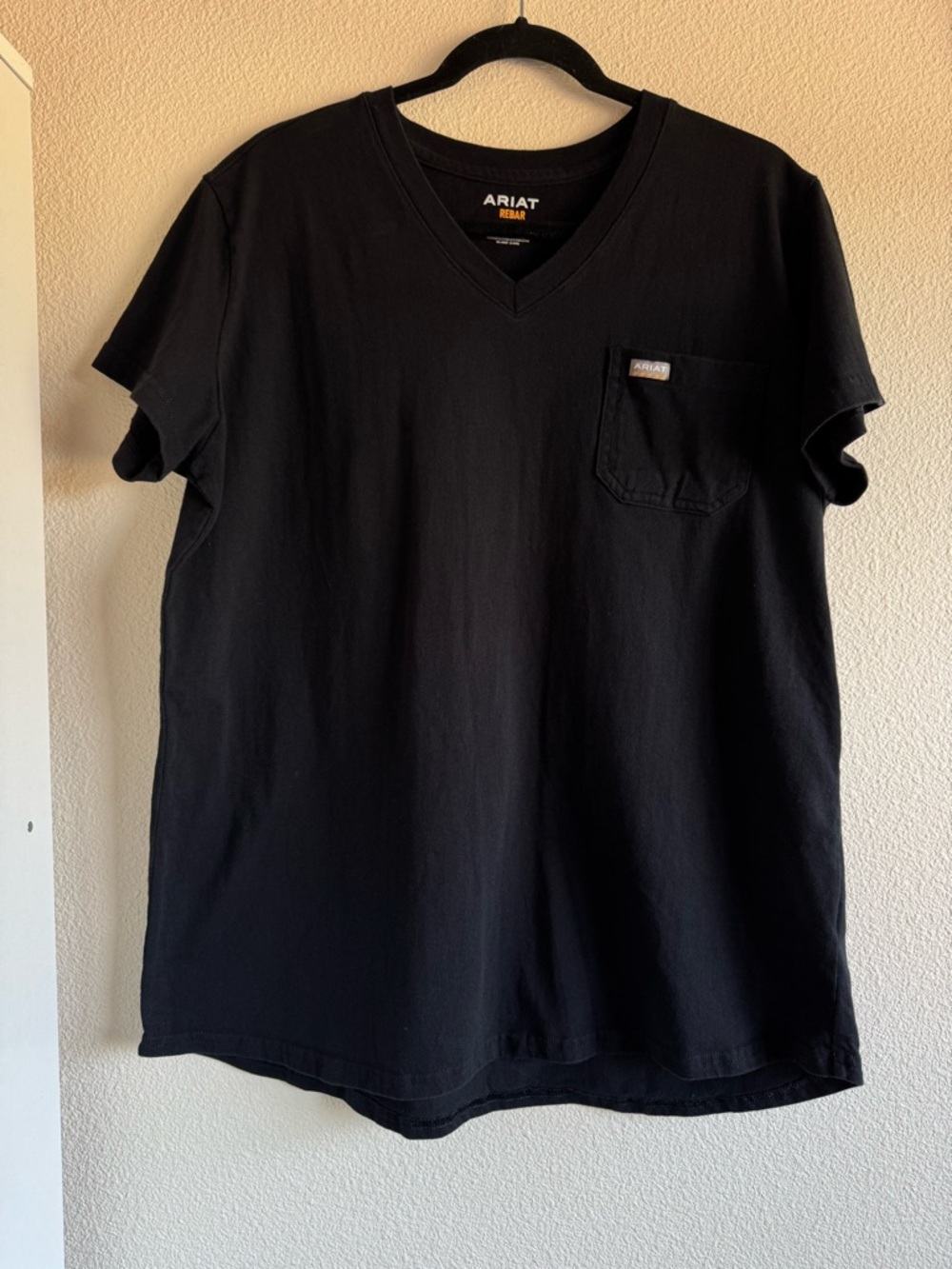 Ariat Black V-Neck Pocket Tee